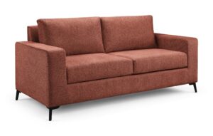 Dawson 3 Seater Rust Orange