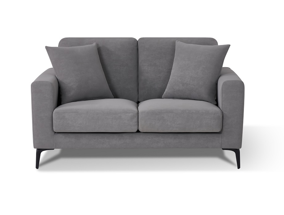 Nova Faux Suede Grey - Image 5