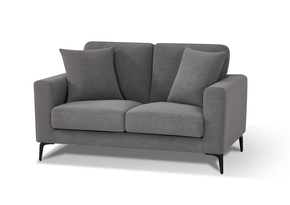 Nova Faux Suede Grey - Image 4