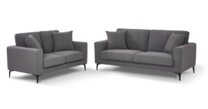 Nova Faux Suede Grey