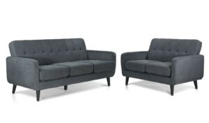 Oslo – Fabric Charcoal Grey