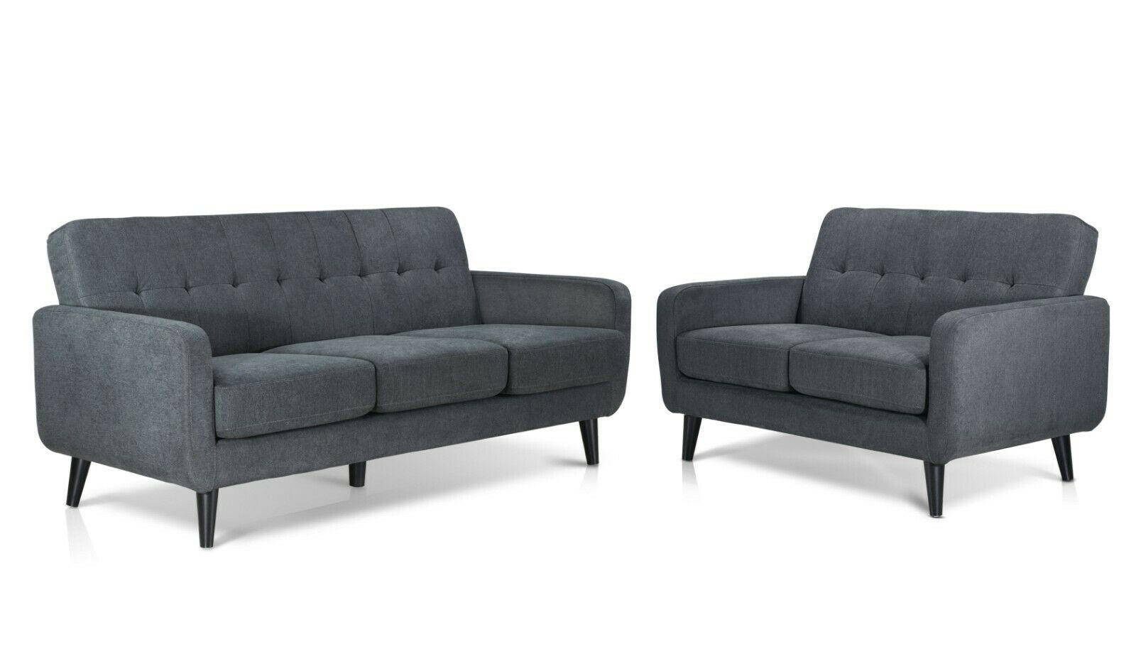 Oslo – Fabric Charcoal Grey